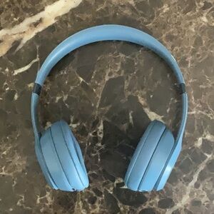 Beats by Dre Blue Over-Ear Headphones Wireless